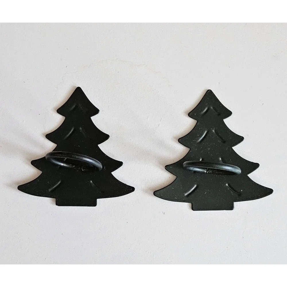 Vintage Christmas Napkin Ring Holders Set 8 Sleigh Bell Holiday‎ Decor Rustic